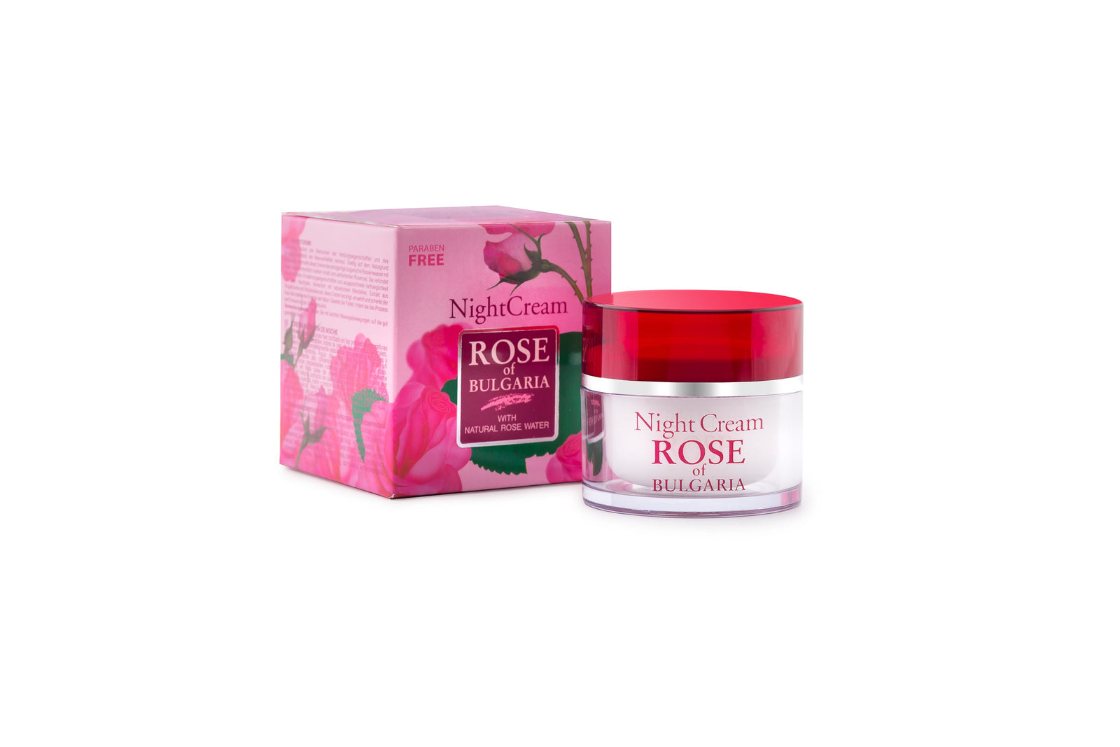 Night Face Cream with Rose Water Rose of Bulgaria - 50ml.