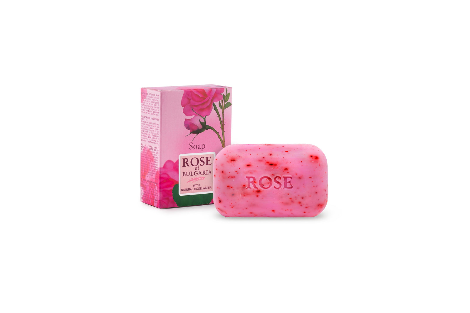 Natural Soap with Rose Water Rose of Bulgaria - 40g.