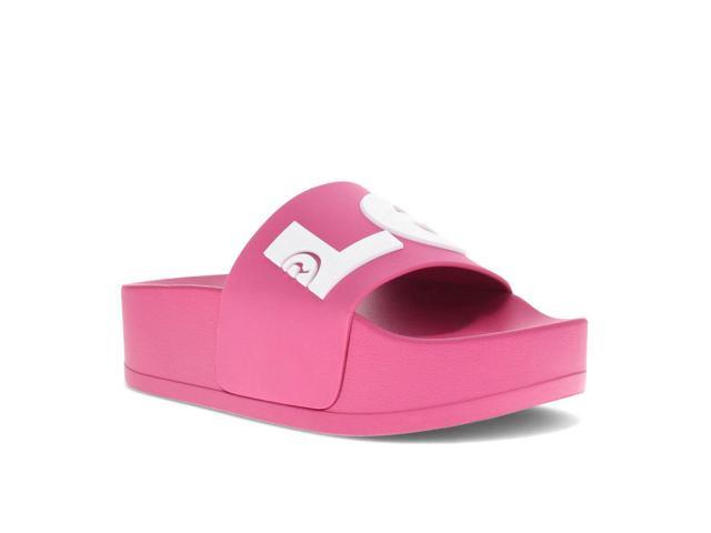 Levi's Womens Split Logo Platform Slide Slip-on Sandal Shoe