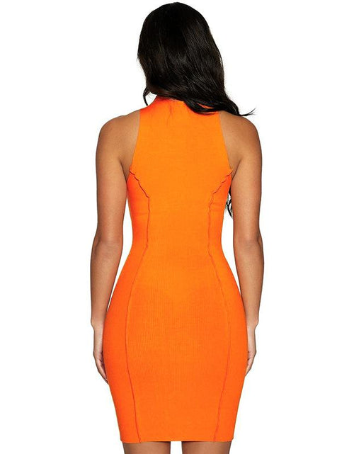 Load image into Gallery viewer, Ribbed Sleeveless Bodycon Summer Dresses For Women
