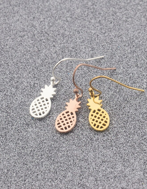 Load image into Gallery viewer, Summer Style Pineapple Earrings
