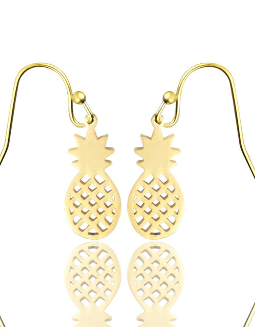 Load image into Gallery viewer, Summer Style Pineapple Earrings
